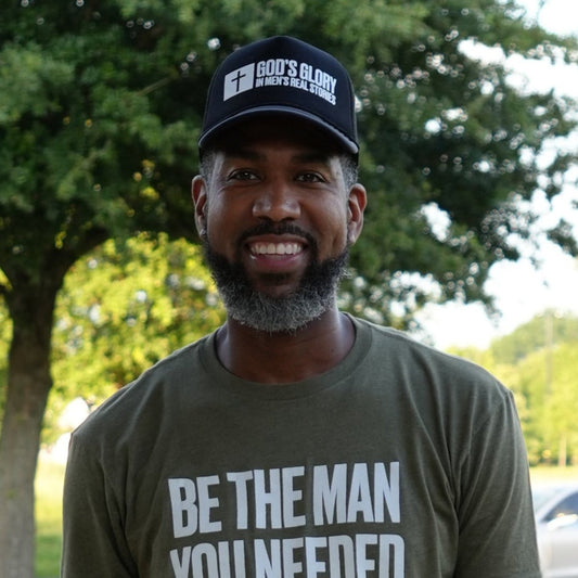 GGIMRS Podcast Trucker Hat - Faith & Testimony Inspired Cap - God's Glory In Men's Real Stories