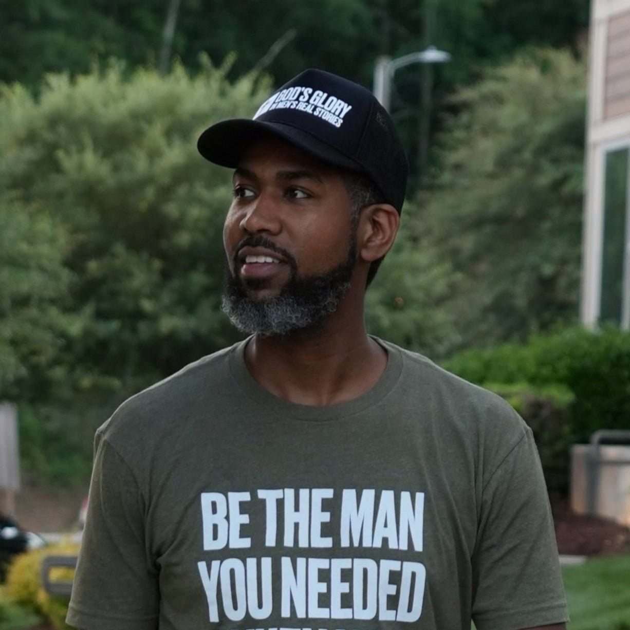 GGIMRS Podcast Trucker Hat - Faith & Testimony Inspired Cap - God's Glory In Men's Real Stories
