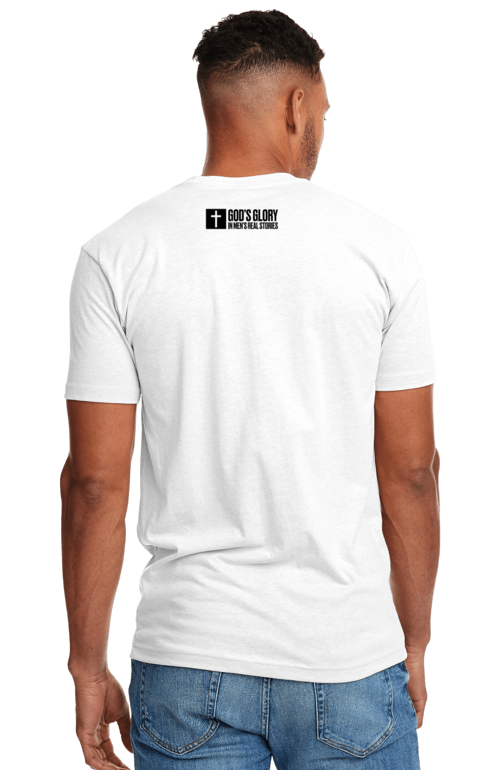 Be The Man You Needed When You Were Younger T-Shirt (White) - God's Glory In Men's Real Stories
